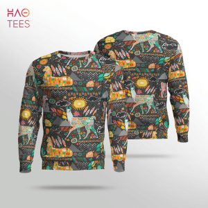 Llama Sun Ugly Christmas Sweater