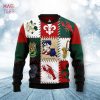 Llama Yoga Ugly Christmas Sweater Llama Yoga Ugly Christmas Sweater
