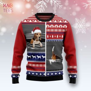 Lovely Beagle Ugly Christmas Sweater