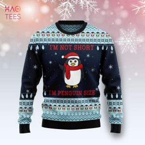 Not Short Penguin Ugly Christmas Sweater