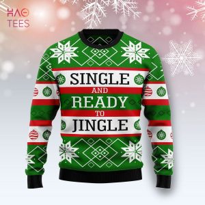 Single Ready To Jingle Christmas Ugly Christmas Sweater