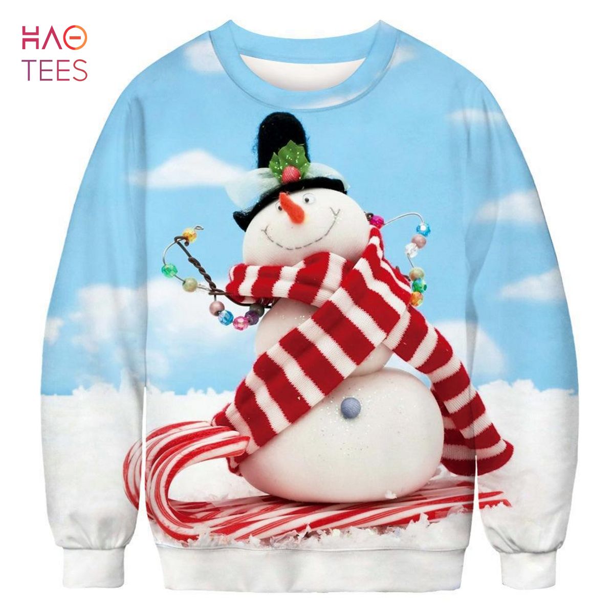 Snowman Ugly Christmas Sweater