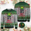 Stalker Bulldog Ugly Christmas Sweater