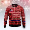 Texas Merry Ugly Christmas Sweater