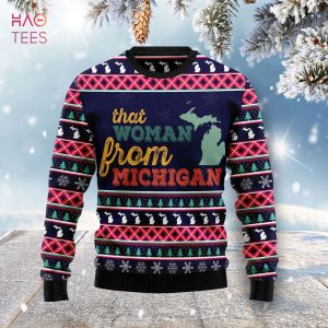 That Woman From Michigan Ugly Christmas Sweater