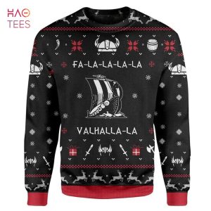 Valhalla Viking Ugly Christmas Sweater