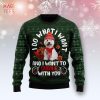 Wine Spider Silk Ugly Christmas Sweater