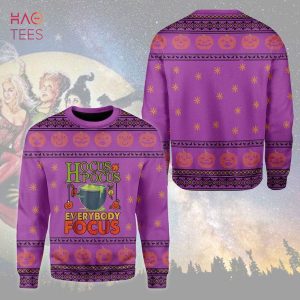 Witches Hocus Pocus Ugly Christmas Sweater