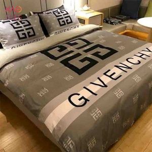 Givenchy Bedding Sets Gray Duvet Cover Bedroom Luxury Brand Bedding Bedroom