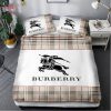 HOT Burberry Full Black Luxury Color Bedding Set HOT Burberry Full Black Luxury Color Bedding Set
