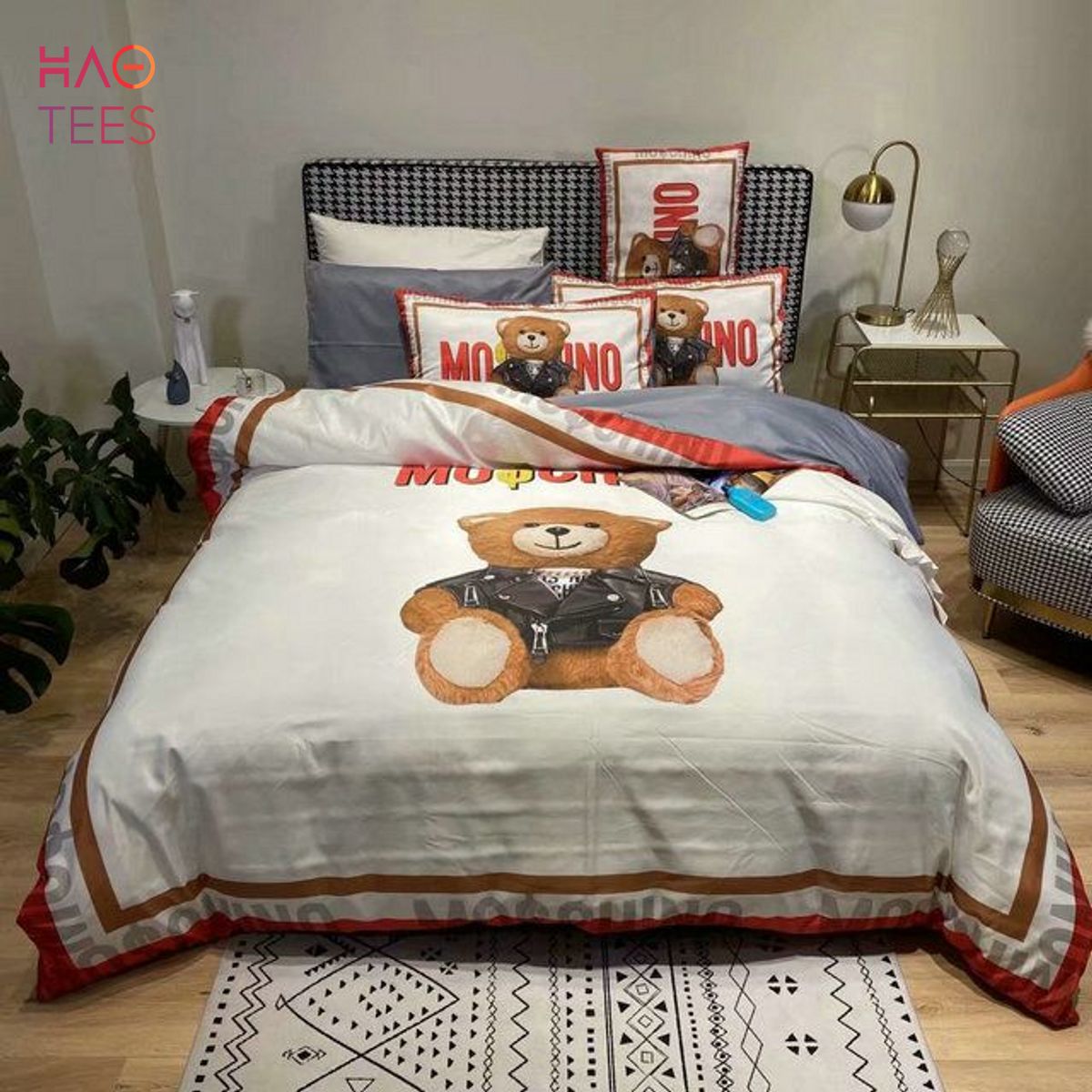 Luxury MOSCHINO Bedding Sets Duvet Cover Bedroom Sets