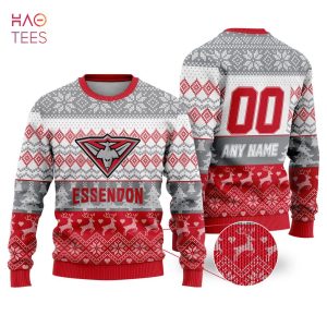 AFL Essendon Football Club Special Ugly Christmas Sweater