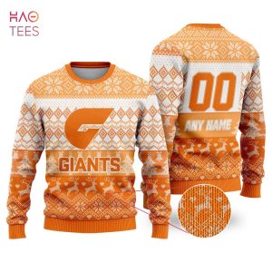 AFL Greater Western Sydney Giants Special Ugly Christmas Sweater