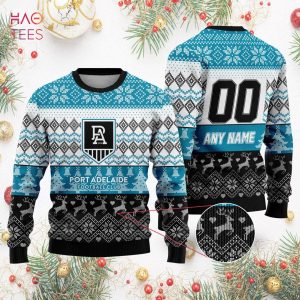 AFL Port Adelaide Football Club Special Ugly Christmas Sweater