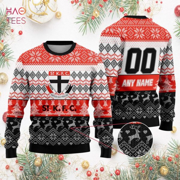 AFL St Kilda Football Club Special Ugly Christmas Sweater