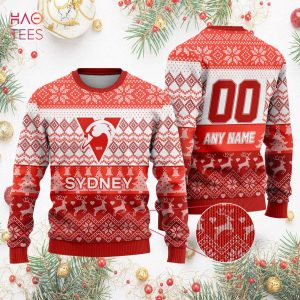 AFL Sydney Swans Special Ugly Christmas Sweater