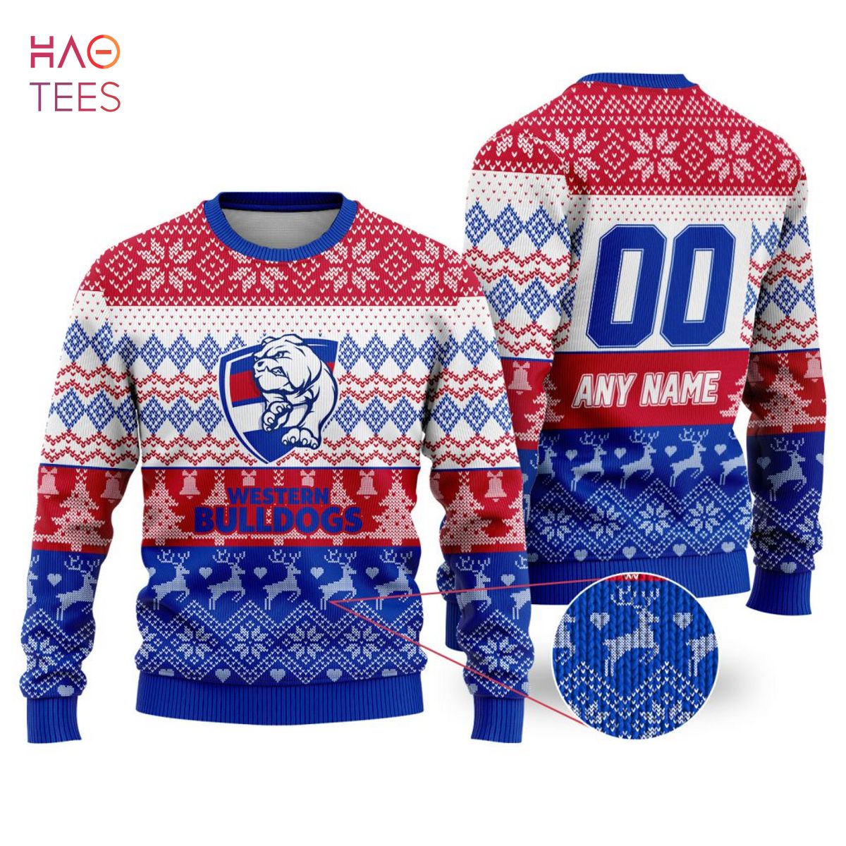 AFL Western Bulldogs Special Ugly Christmas Sweater