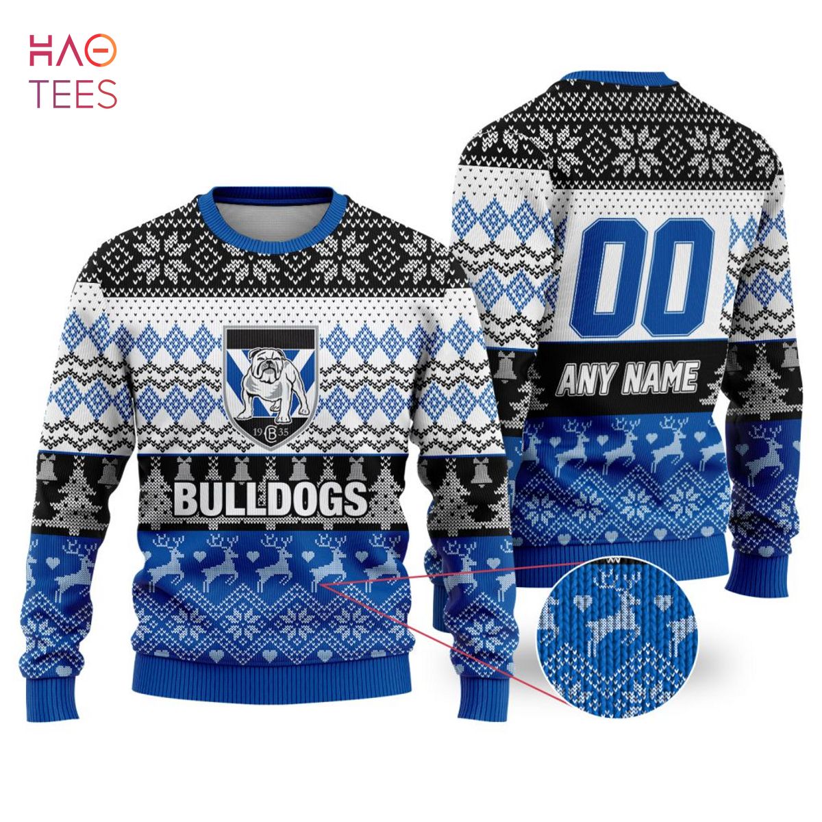 NRL Canterbury-Bankstown Bulldogs Special Ugly Christmas Sweater