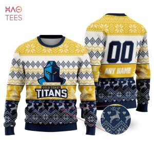 NRL Gold Coast Titans Special Ugly Christmas Sweater