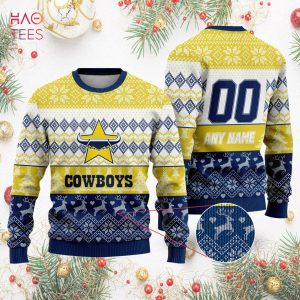 NRL North Queensland Cowboys Special Ugly Christmas Sweater