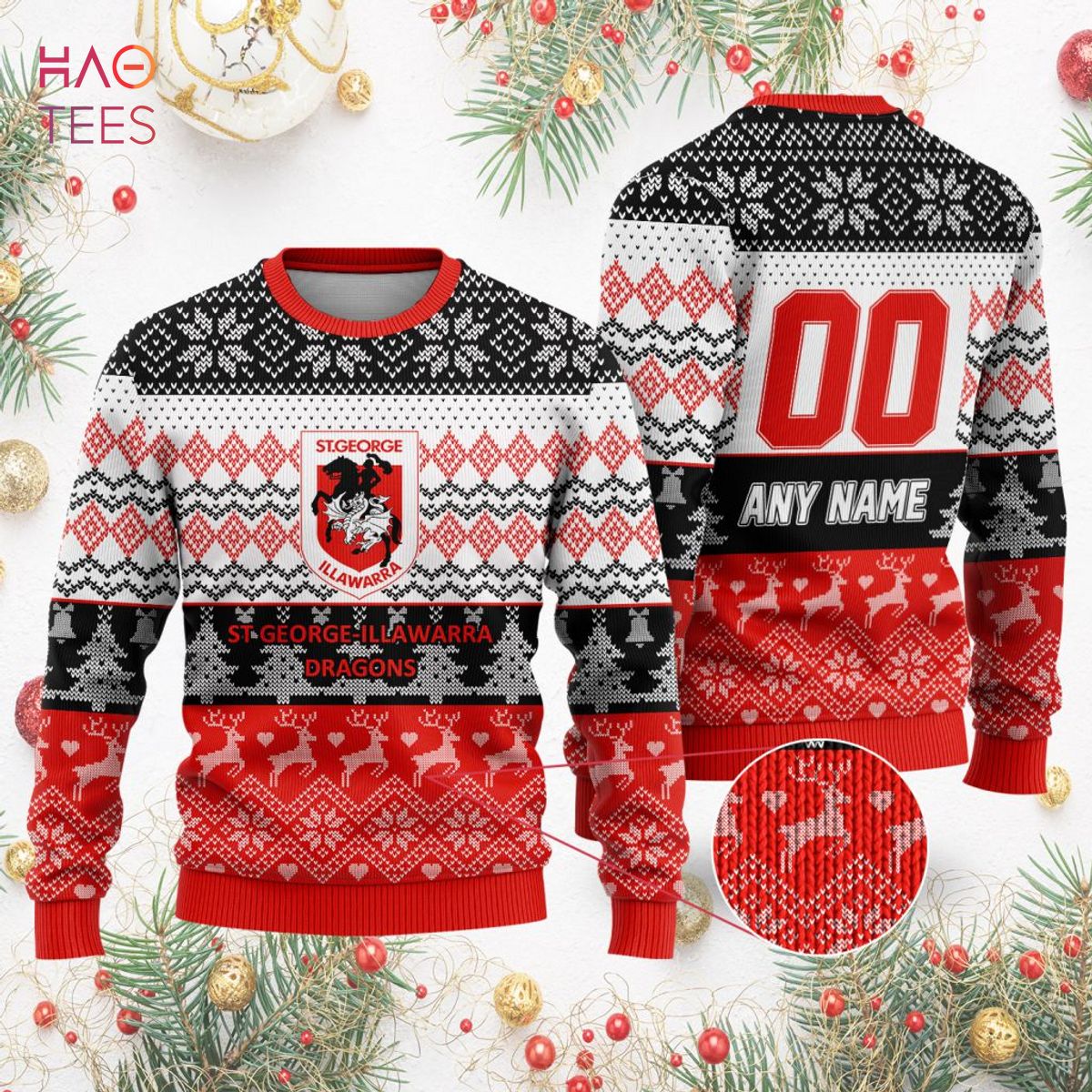 Yeezy ugly christmas store sweater