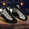 Louis Vuitton Black Mix White Luxury Limited Edition Shoes, Sneaker Version 2