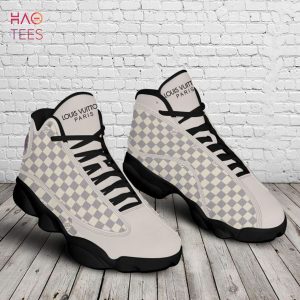 LV Gray Luxury Limited Edition POD Design Shoes Sneaker