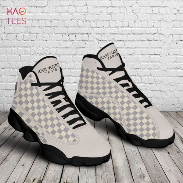 LV Gray Luxury Limited Edition POD Design Shoes Sneaker