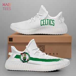 Boston Celtics Nba Teams Runing Yeezy Sneakers Shoes