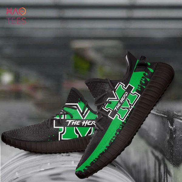 BESTT Marshall Thundering Herd Ncaa Yeezy Sneakers Shoes