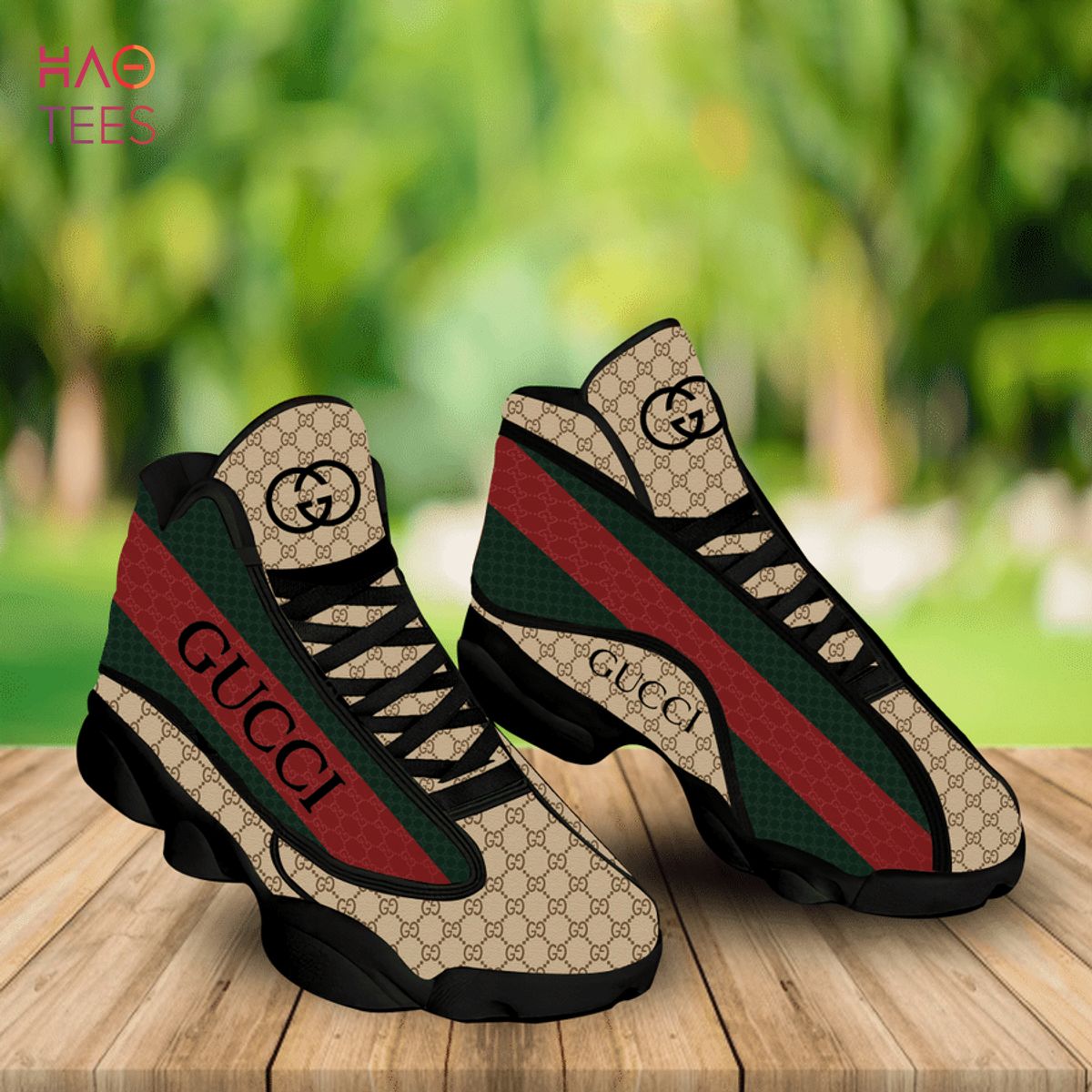 Gucci Retro Air Jordan 13 Sneakers 