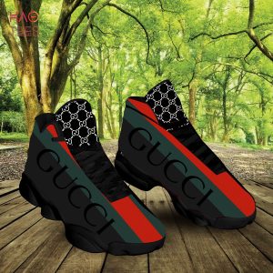 Gucci Stripe Air Jordan 13 Sneakers Shoes Hot 2023 Gifts For Men Women