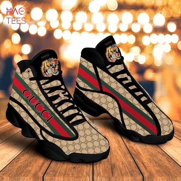 BEST SELLER Gucci Tiger Air Jordan 13 Sneakers Shoes Hot 2022 Gifts For Men Women