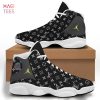 New Louis Vuitton Black Air Jordan 13 Sneakers Shoes Lv Gifts For Men Women