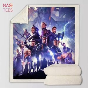 Avengers Endgame Infinity War Awesome Poster Soft Fleece Blanket Quilt