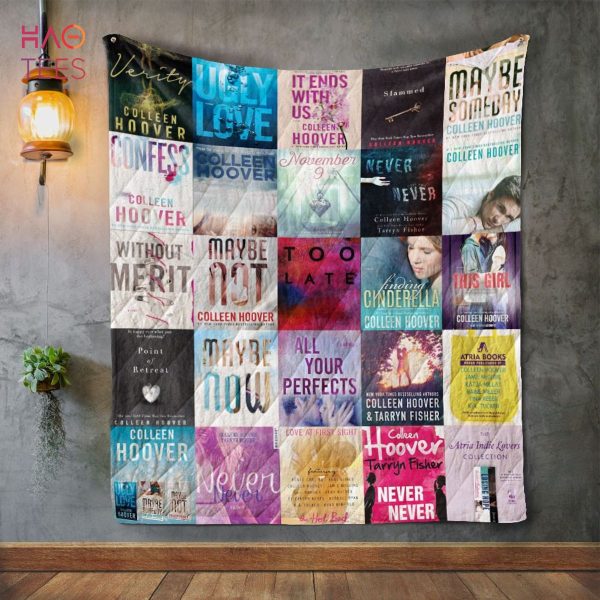Colleen Hoover Books Blanket Fleece Blanket Sherpa Blanket Quilt Blanket