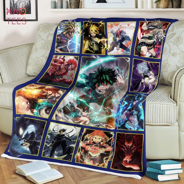 Deku Fleece Fleece Blanket Quilt Blanket My Hero Academia Mha