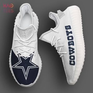 NFL Dallas Cowboys Shoes For Men Women Sports Team White Sneakers