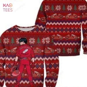 BEST Akira Kaneda Akira Ugly Christmas Sweater All Over Print Sweatshirt