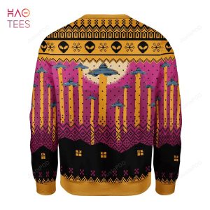 BEST Aliens Take Me Away Ugly Christmas Sweater All Over Print