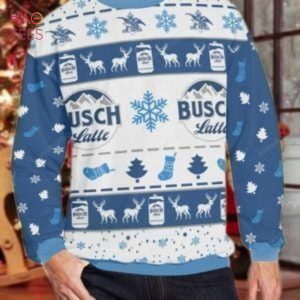 BEST Anheuser-Busch Ugly Christmas Sweater All Over Print Sweatshirt Ugly Sweater