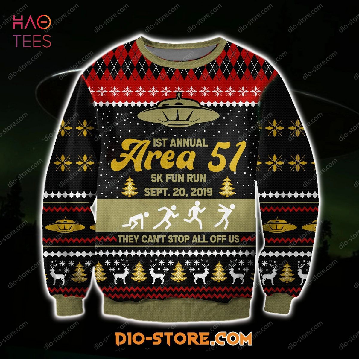 BEST Area 51 Knitting Pattern For Unisex Ugly Christmas Sweater All BEST Area 51 Knitting Pattern For Unisex Ugly Christmas Sweater All
