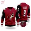 BEST Arizona Coyotes NHL Clayton Keller 9 Wool Ugly Sweater Ugly