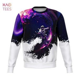 BEST Astro Surf 3D Ugly Sweater Ugly Sweater Christmas Sweaters Hoodie