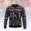 BEST Autsim Ugly Christmas Sweater All Over Print Sweatshirt Ugly Sweater BEST Autsim Ugly Christmas Sweater All Over Print Sweatshirt Ugly Sweater