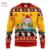 BEST Baby Elephant Ugly Christmas Sweater All Over Print Sweatshirt Ugly
