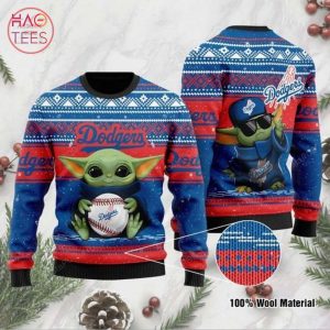 BEST Baby Yoda Los Angeles Dodgers Christmas For Yoda Lovers Ugly