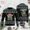 BEST Baby Yoda Oakland Raiders Ugly Christmas Sweater All Over Print