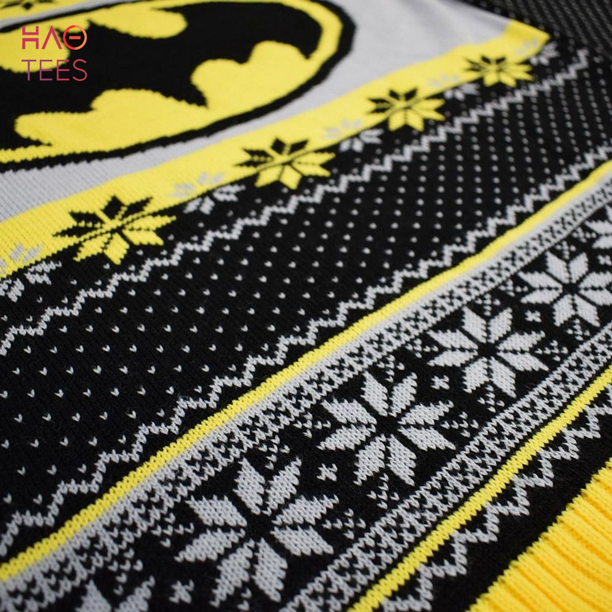 BEST Batman Knitted Ugly Christmas Sweater All Over Print Sweatshirt Ugly