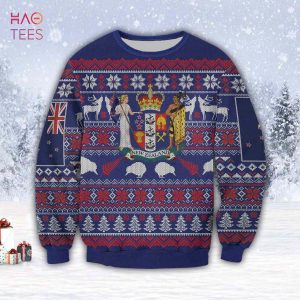 BEST Beautiful New Zealand 3D All Over Print Ugly Christmas Sweater